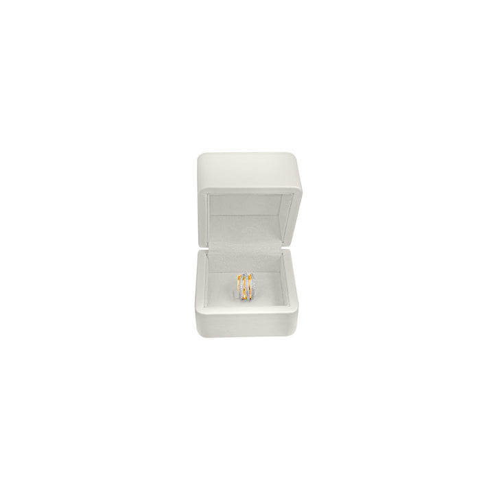 Virtue The Three Row Diamond Ring