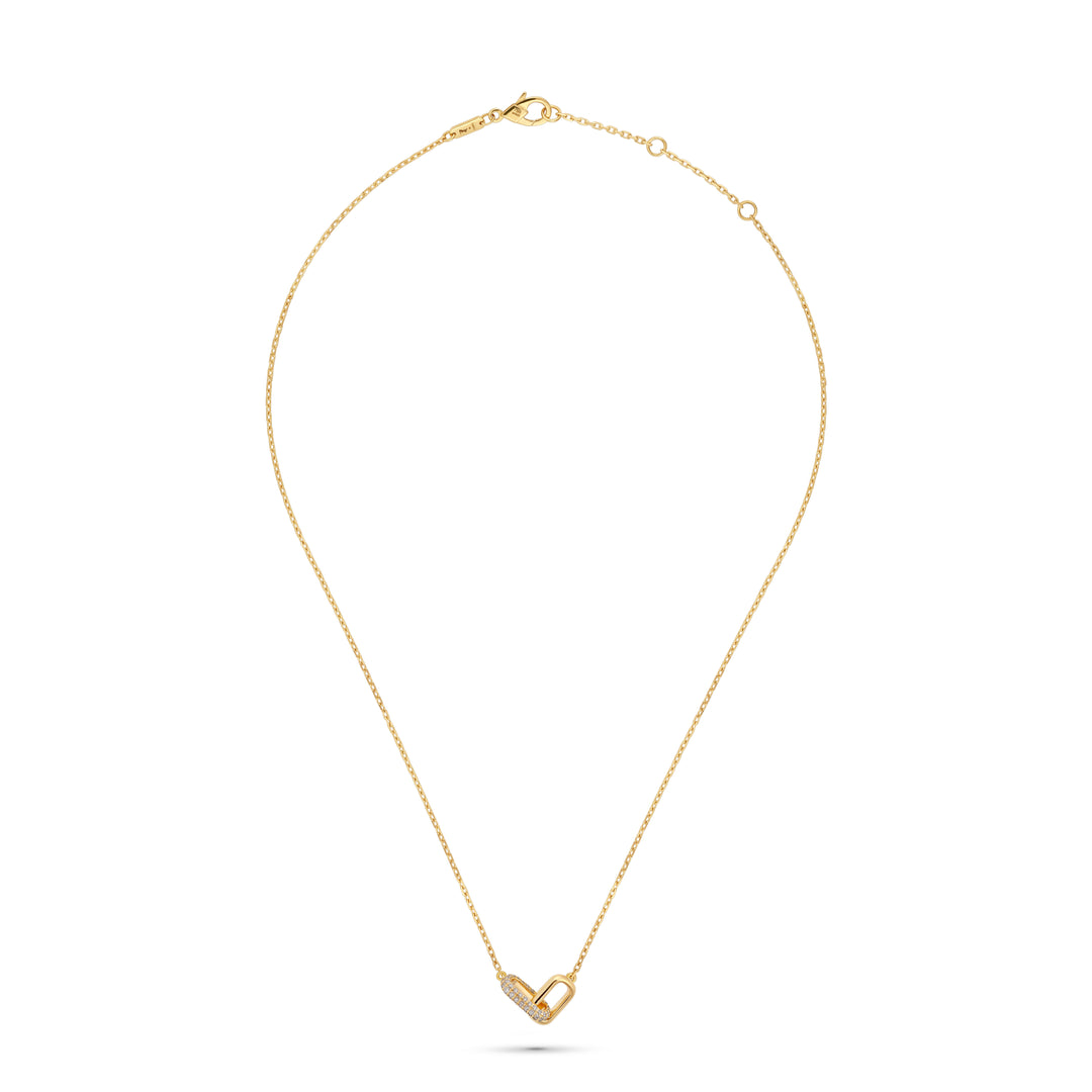 The Fabby Silhouette Necklace Diamond Whisper Edition