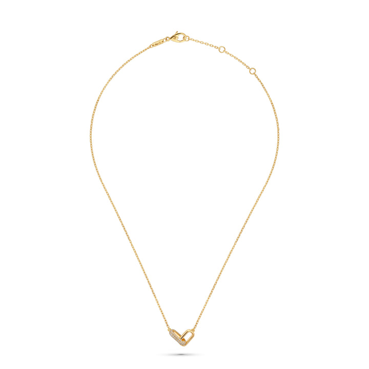 The Fabby Silhouette Necklace Diamond Whisper Edition