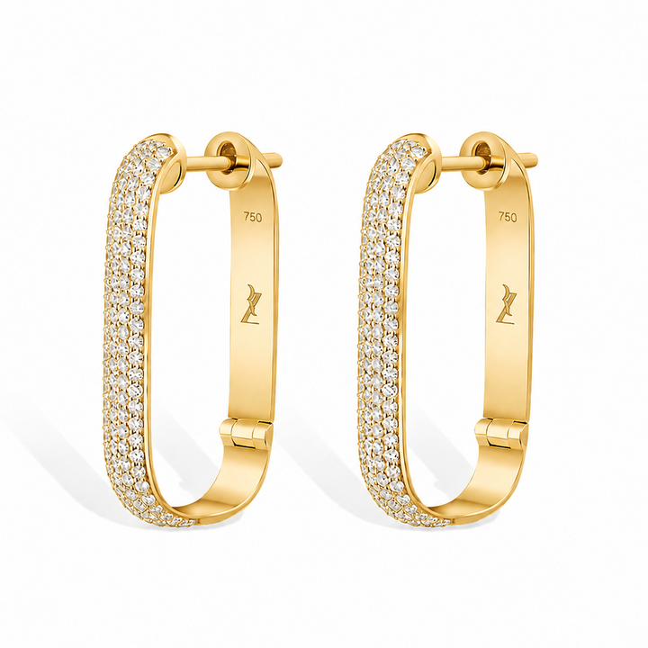 Silhouette 26mm Earrings
