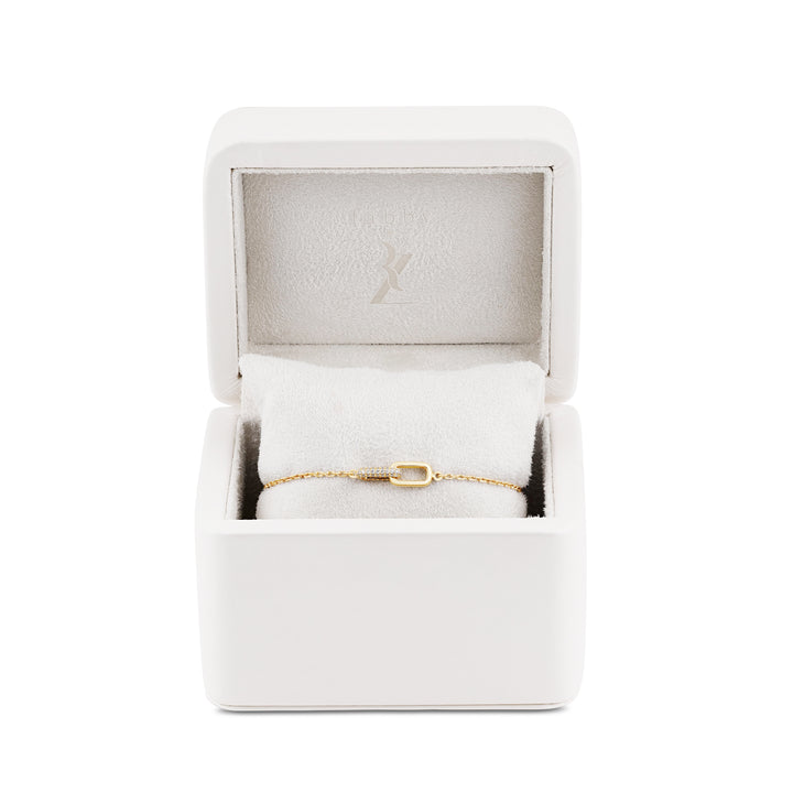 The Fabby Silhouette Bracelet - Diamond Whisper Edition