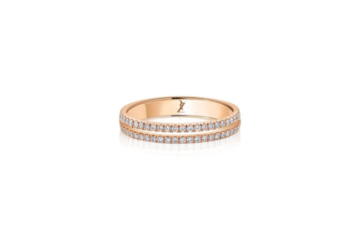 Signature Duet Pinkie Ring - Rose Gold