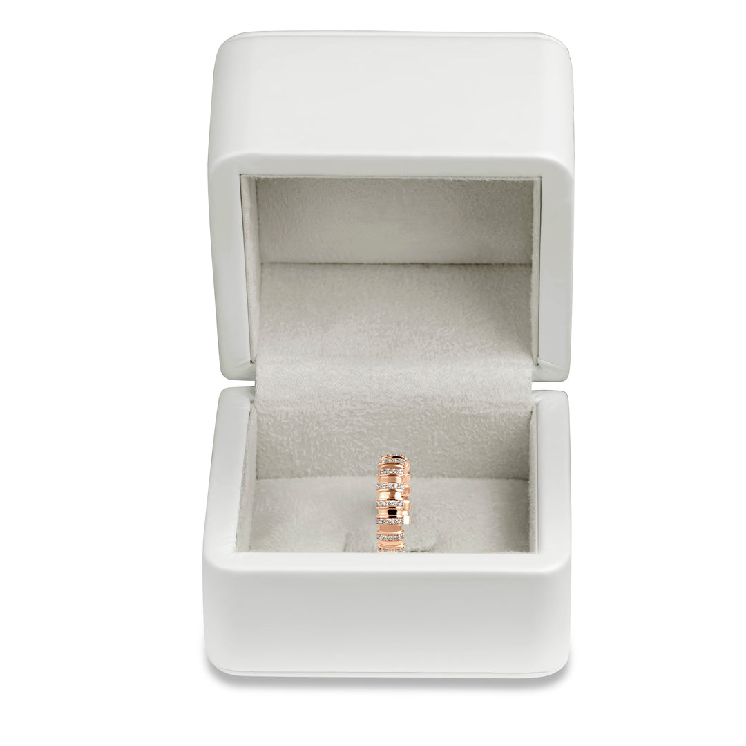Celestial - Cascading Brilliance The Ring - Rose Gold