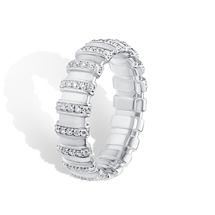 Celestial - Cascading Brilliance The Ring - White Gold