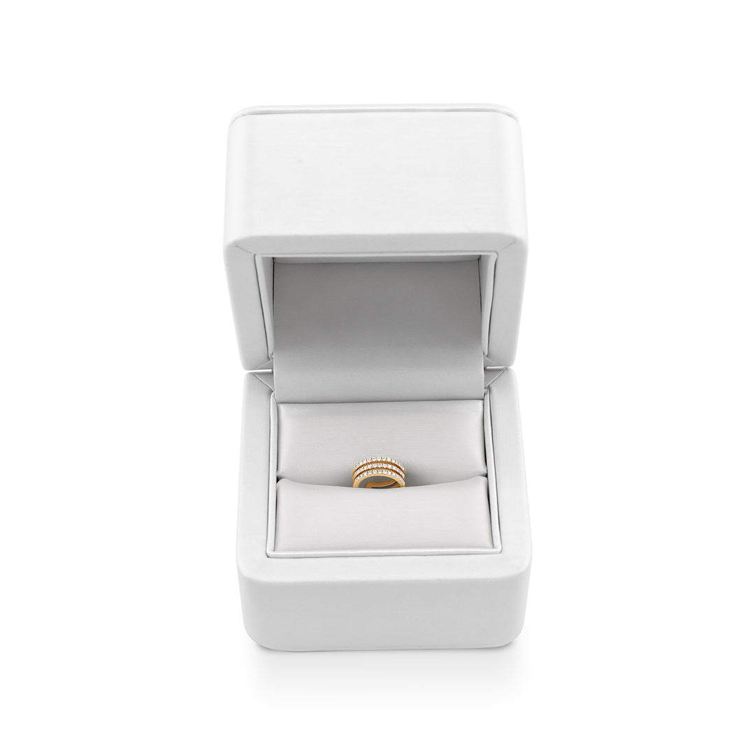 Signature The Three Row Diamond Cuff