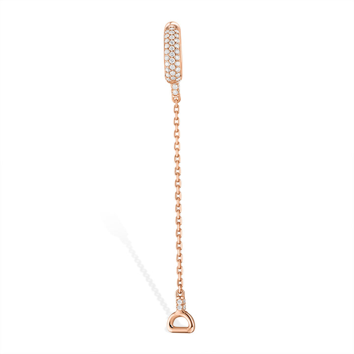Silhouette The Ear Cuff - Rose Gold
