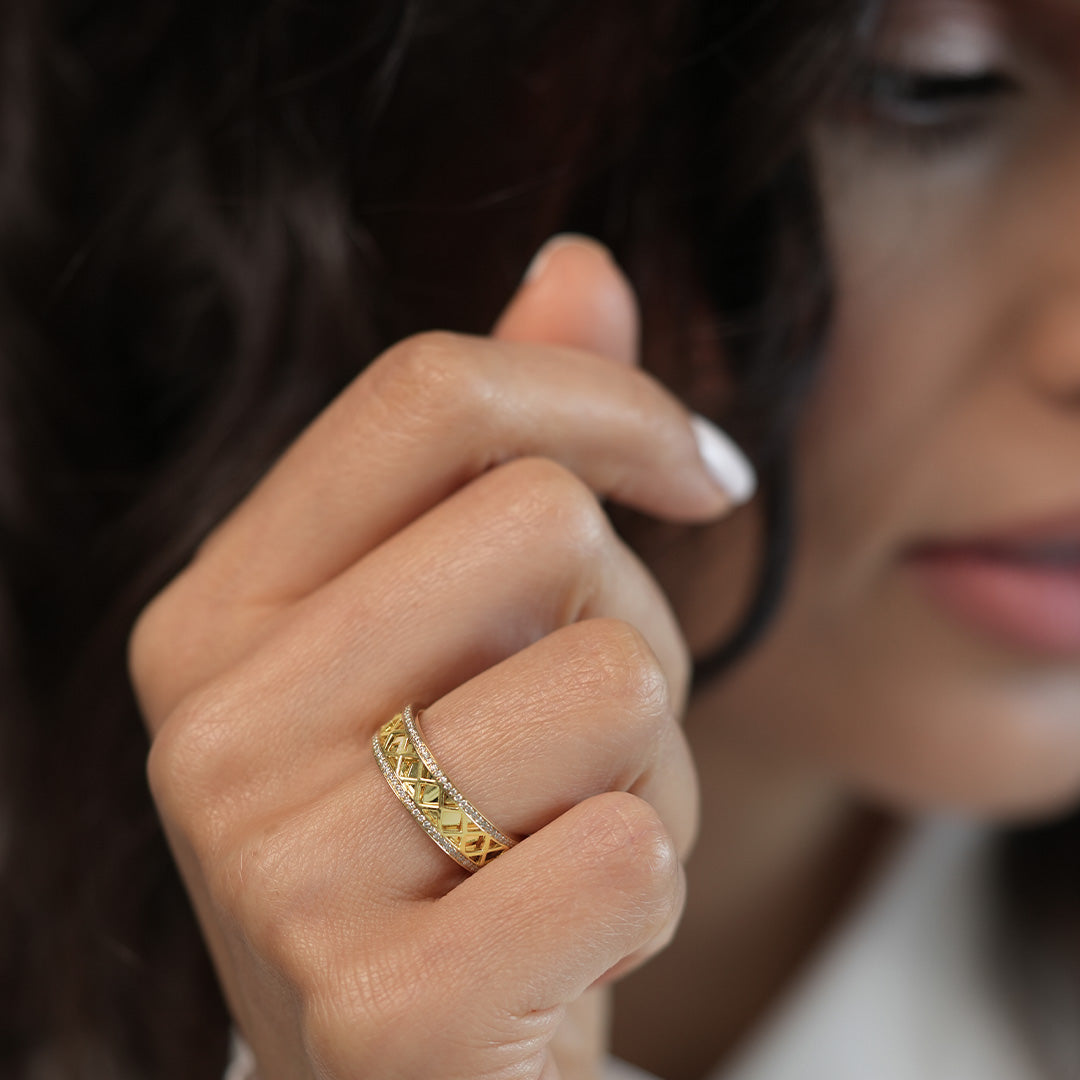 Infinity Ring Riq Sophisticated Infinity Ring – RZ By Rima Zahran