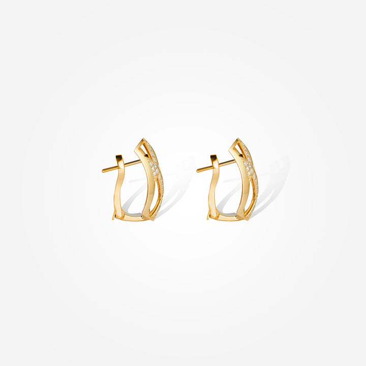 The Magnum Opus Earrings - Yellow Gold