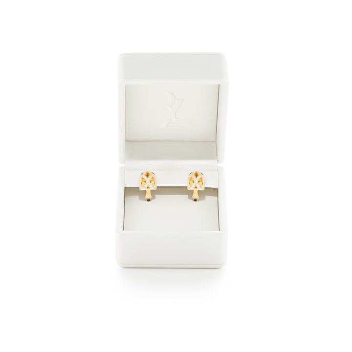 The Magnum Opus Earrings - Yellow Gold