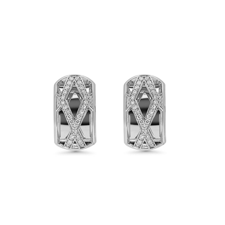 The Magnum Opus Earrings - White Gold