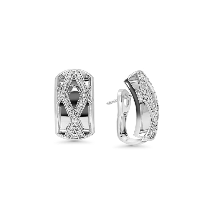 The Magnum Opus Earrings - White Gold