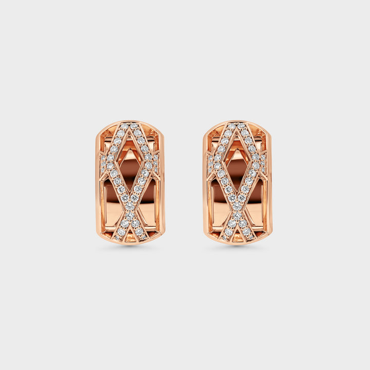 The Magnum Opus Earrings - Rose Gold