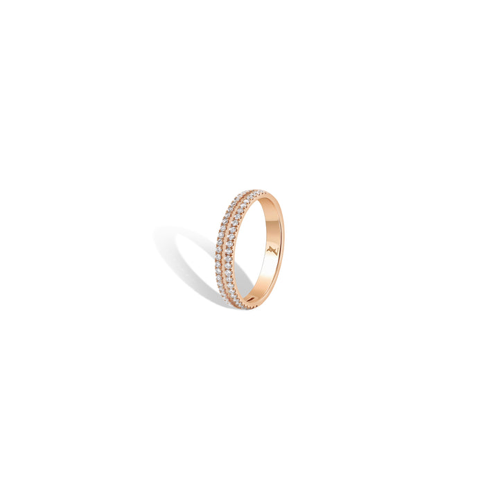 Signature Duet Pinkie Ring - Rose Gold
