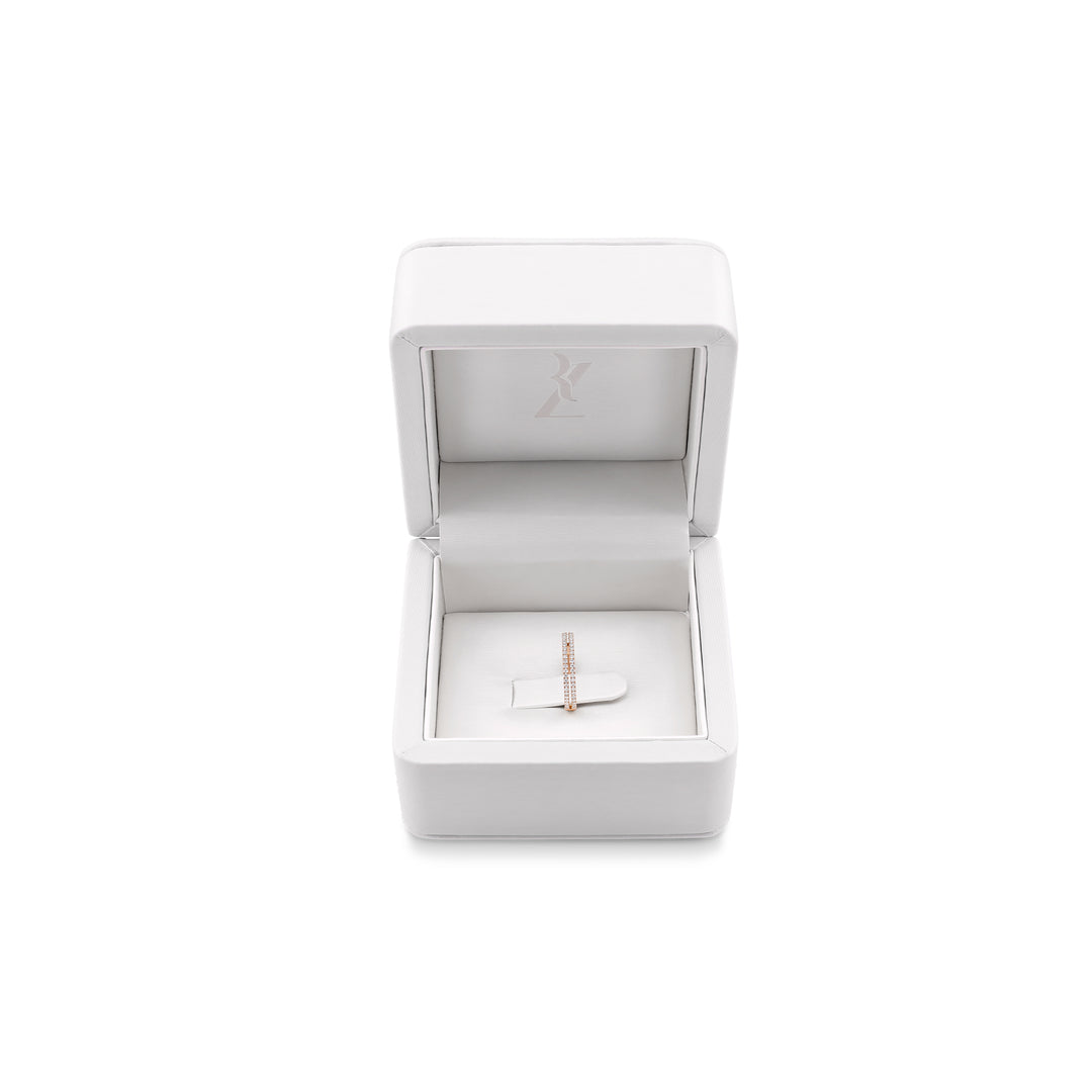 Signature Duet Pinkie Ring - Rose Gold